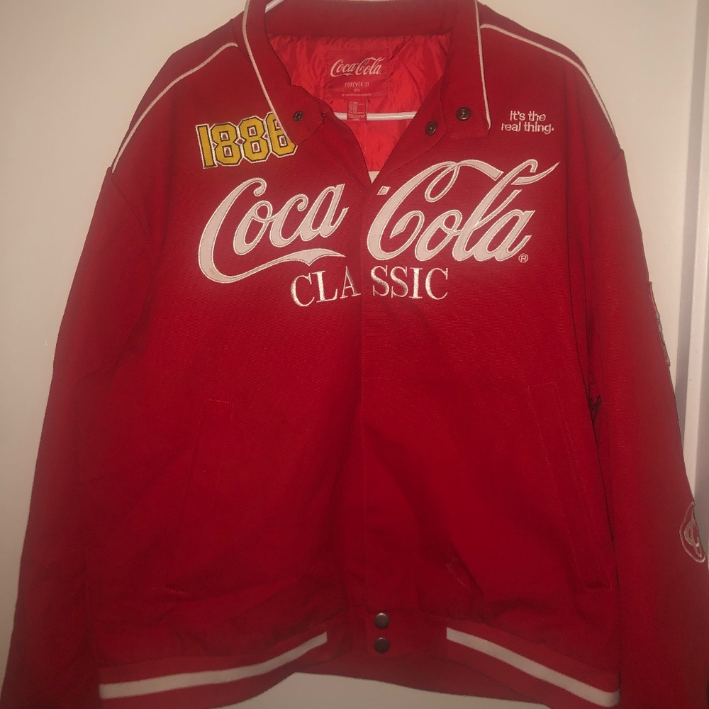 Forever 21 Coca Cola men’s jacket -XXL